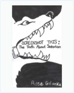 Select to download the zine "The truth about sextortion."